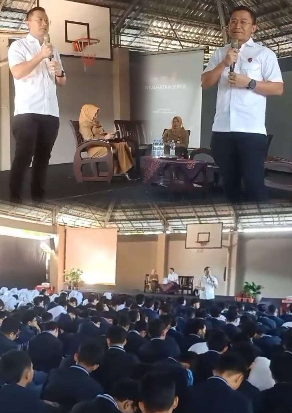 Polresta Malang Kota Edukasi Pelajar tentang Bahaya Kejahatan Siber dan Judol
