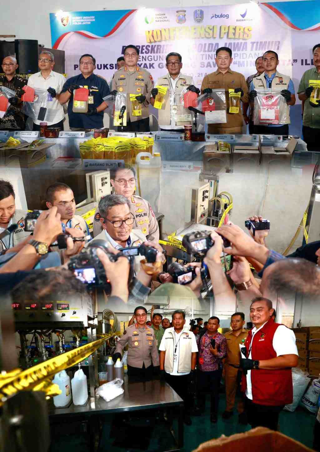 Polda Jatim Tindak Tegas Produsen MinyaKita Nakal, Isi Tak Sesuai Kemasan