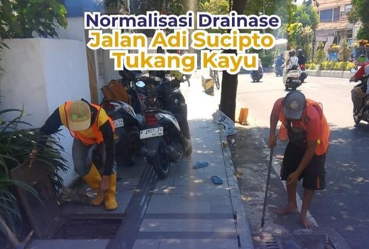 Antisipasi Air Meluap, Dinas PUCKPP Lakukan  Normalisasi Drainase