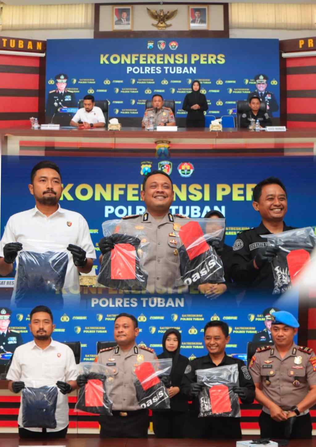 Pengeroyokan Brutal di Tuban Terungkap! 4 Pelaku Dibekuk, 3 Masih Buron