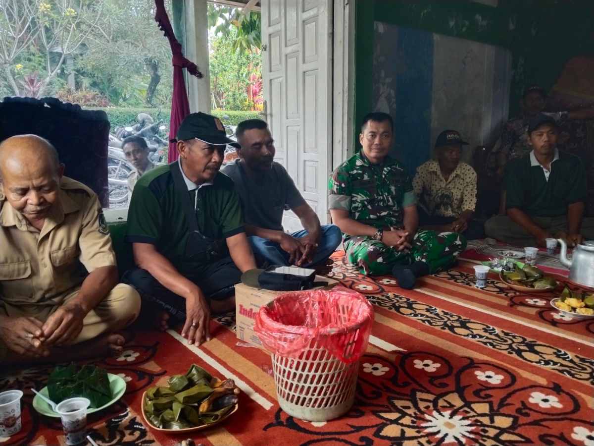 Perkokoh Sinergitas, Babinsa Wringinagung Hadir di Tengah Himpunan Jogo Tirto Kecamatan Gambiran