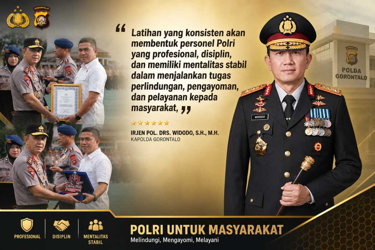 Kapolda Gorontalo: Latihan Menembak Bukan Sekadar Cari Juara, Tapi Asah Ketepatan