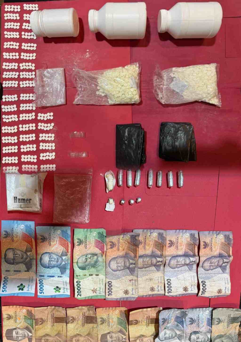 Polres Mojokerto Amankan Kakak Beradik Tersangka Pengedar Okerbaya