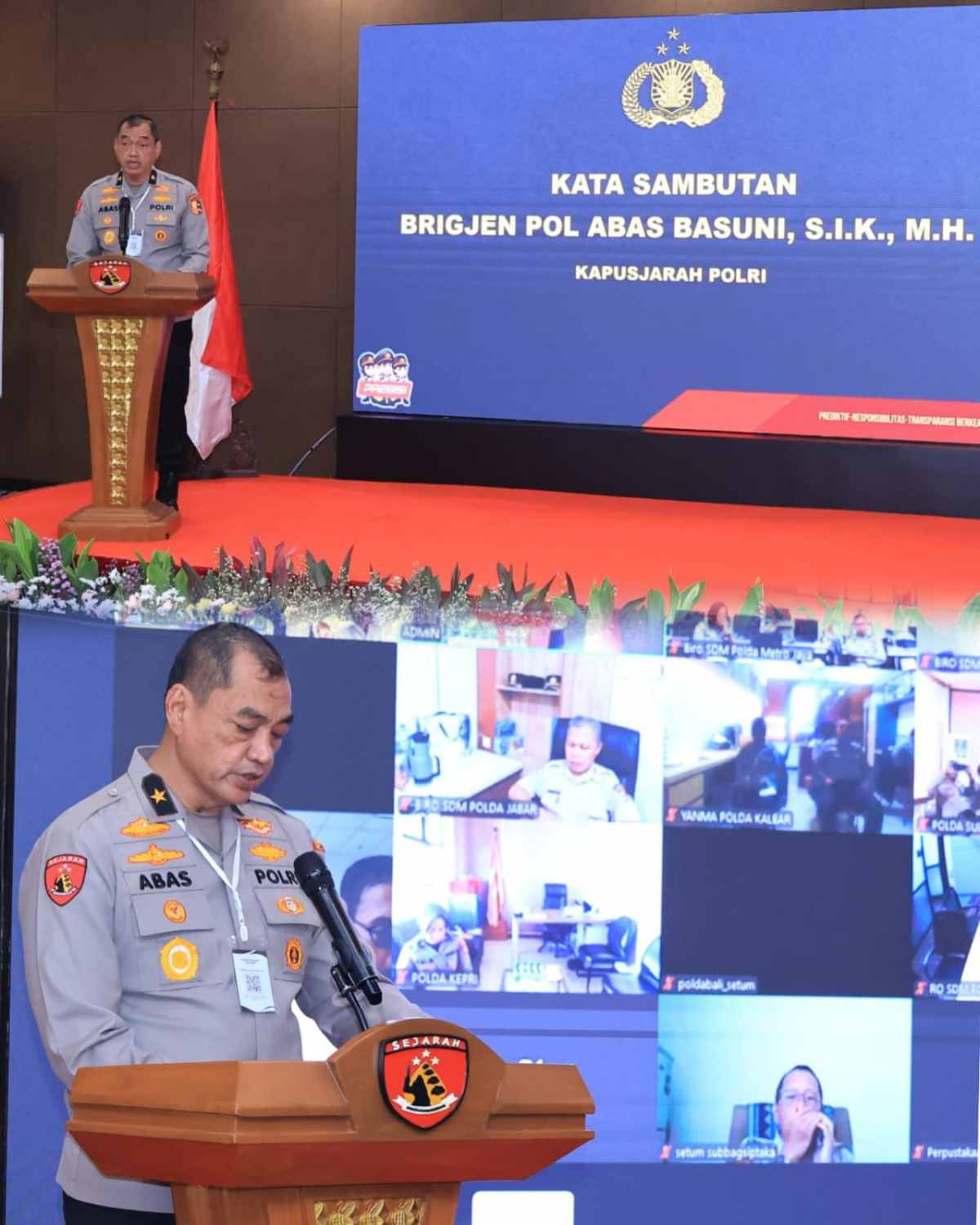 Rakernis Pusjarah Polri: Perkuat Implementasi Tribrata Dan Catur Prasetya