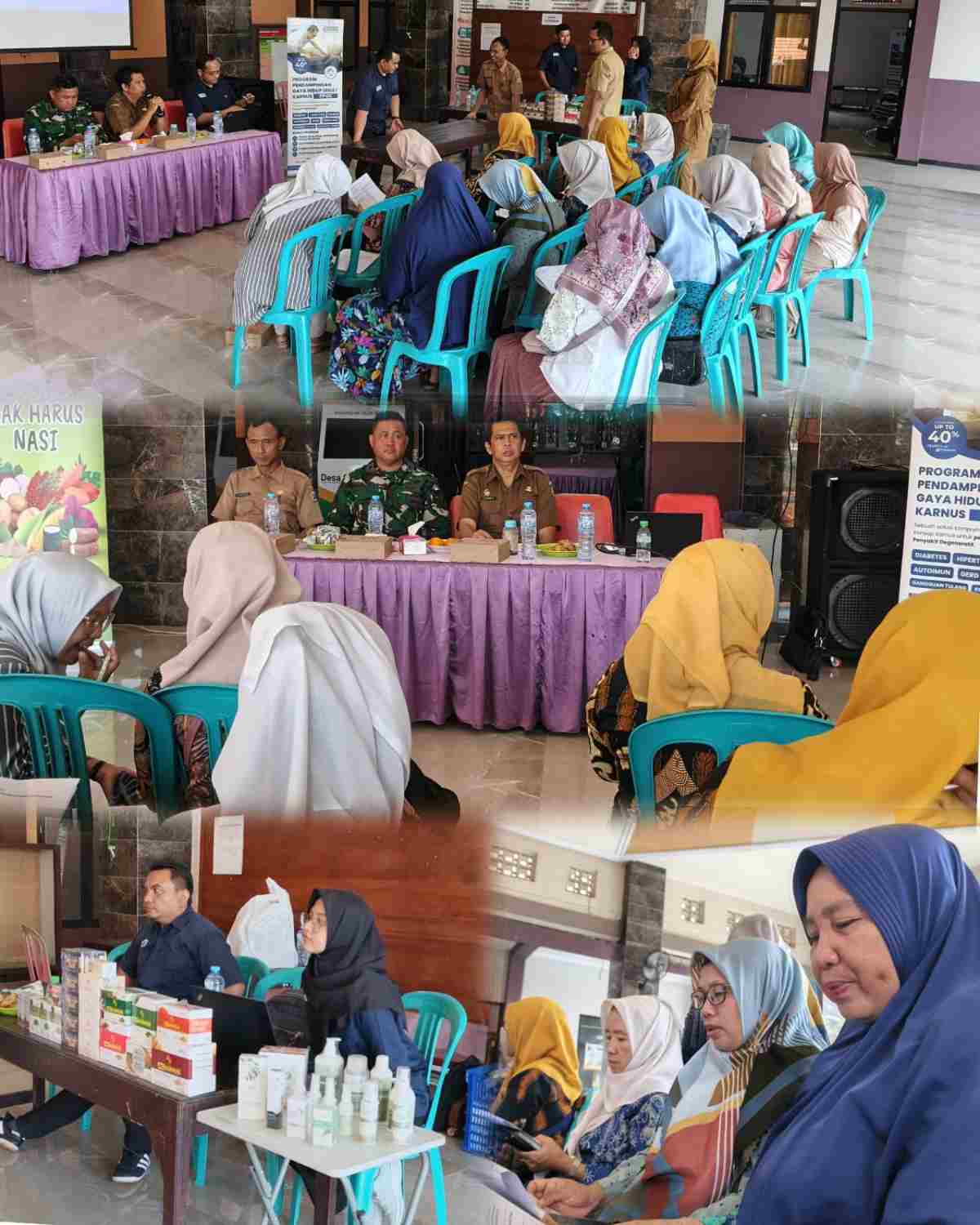 ‎Edukasi Makanan Sehat Warnai TMMD 128 Gresik  ‎