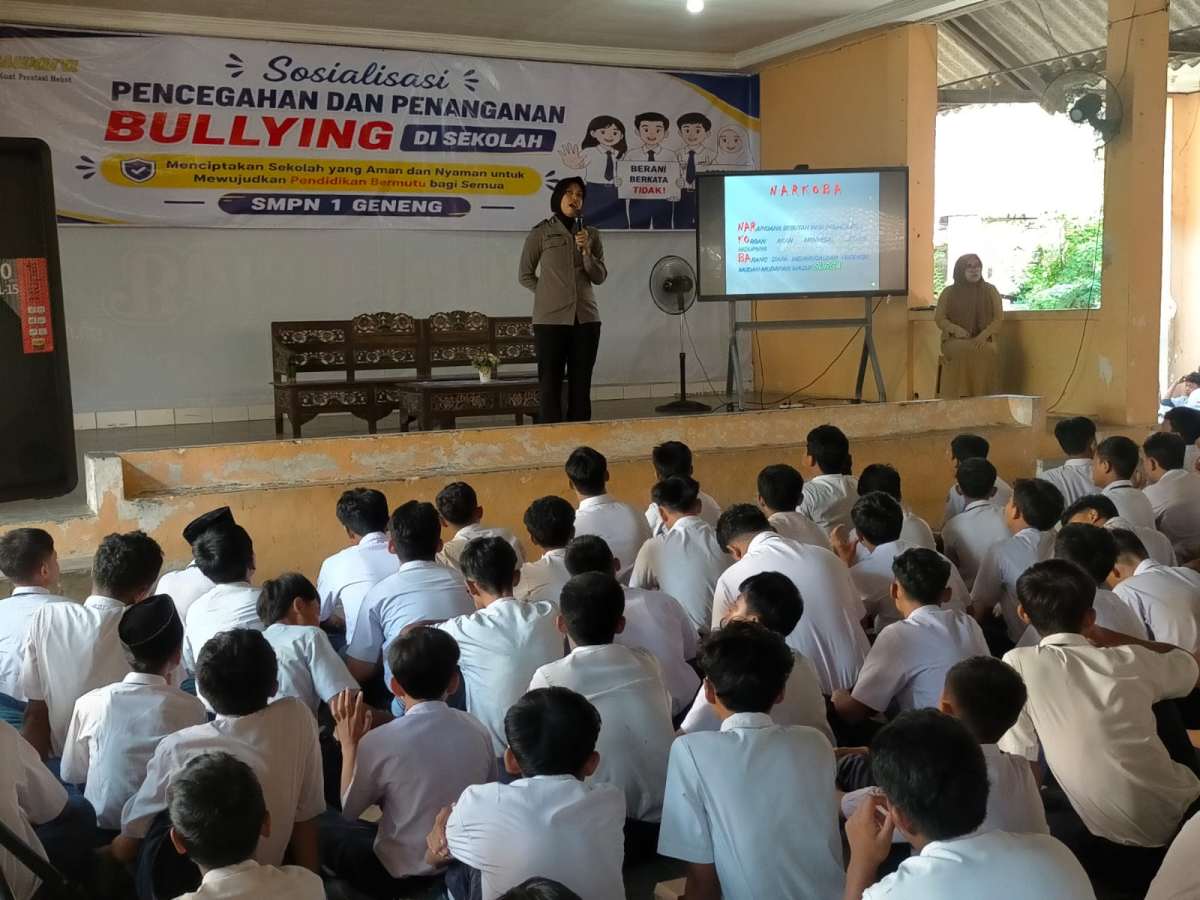 Polres Ngawi Edukasi Pelajar Cegah Bullying dan Narkoba Sejak Dini