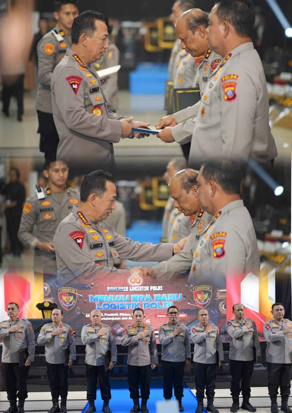 Biro Logistik Polda Jatim Kembali Raih Penghargaan Pengelolaan BMN Terbaik Tingkat Nasional