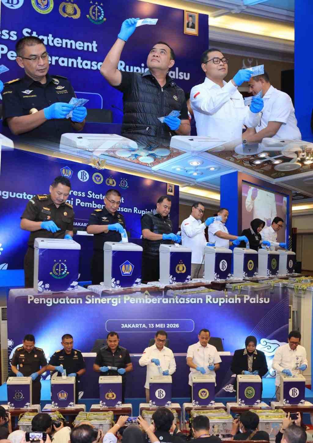 Polri dan Bank Indonesia Musnahkan 466.535 Lembar Uang Rupiah Palsu, Perkuat Sinergi Jaga Kedaulatan Rupiah