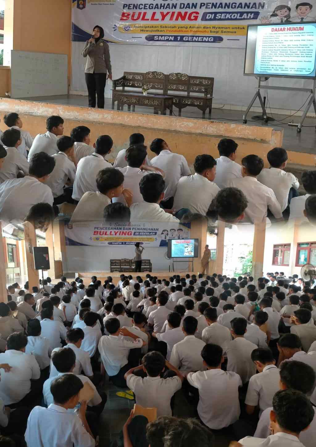 Polres Ngawi Edukasi Pelajar Cegah Bullying dan Narkoba Sejak Dini