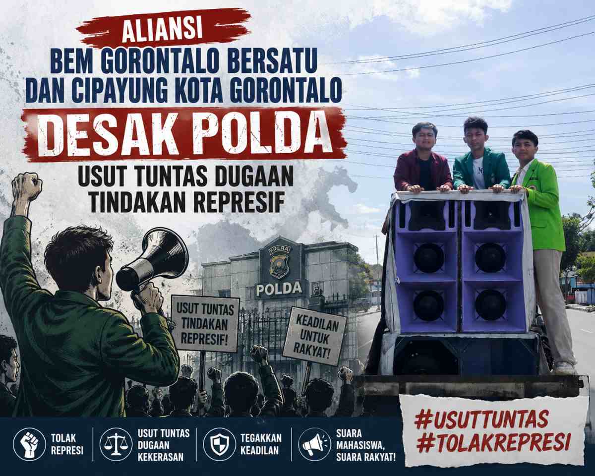 Dugaan Represif Disorot, Mahasiswa Geruduk Polda