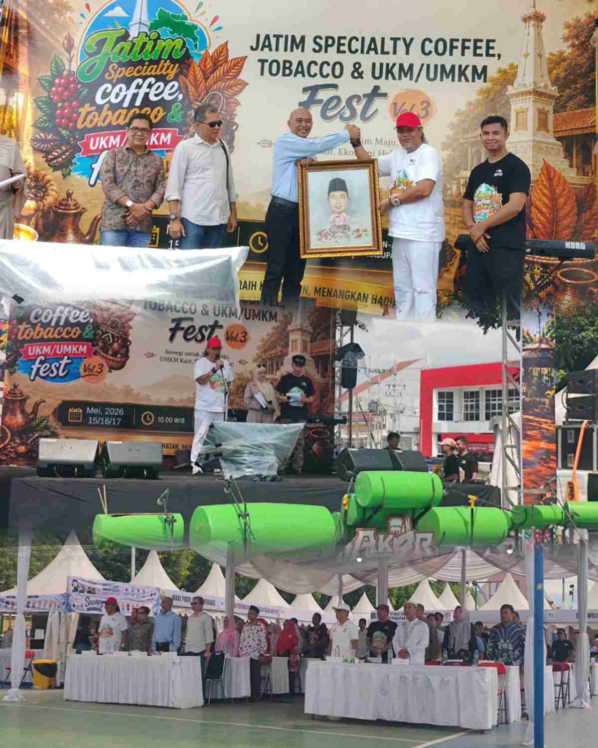 Festival Kopi, Tembakau, dan UMKM Resmi Dibuka Hari Ini, Bukan Sekadar Pameran, Tapi Deklarasi Episentrum Ekonomi Rakyat 