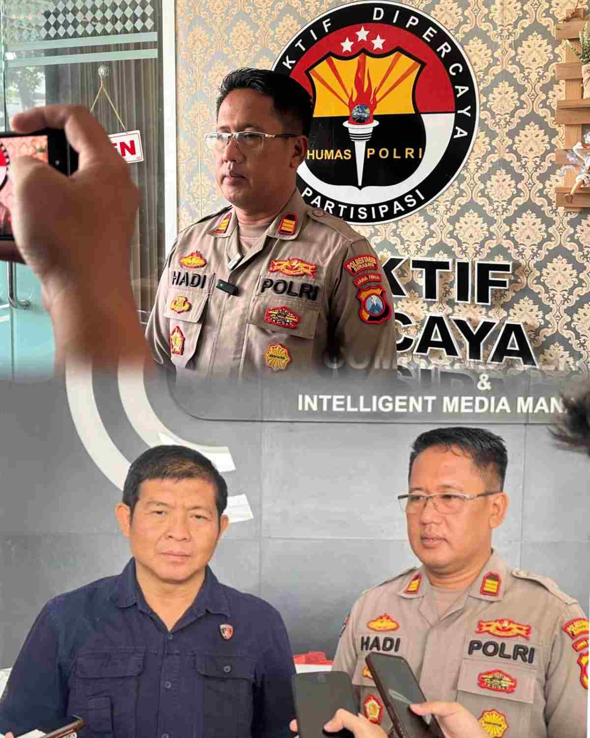 Polrestabes Surabaya Amankan Tersangka Pencurian Sandaran Kursi Besi Fasilitas Umum