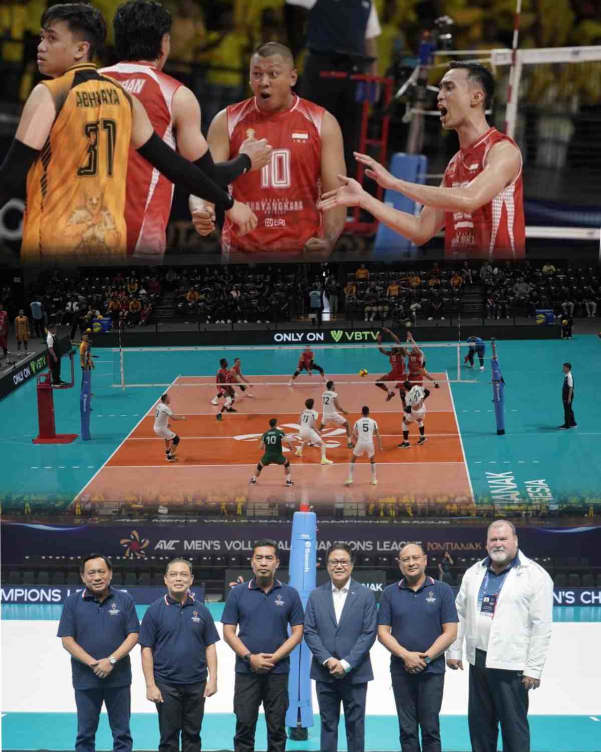 Jakarta Bhayangkara Presisi Raih Kemenangan Perdana di AVC Men’s Club Championship 2026 Pontianak