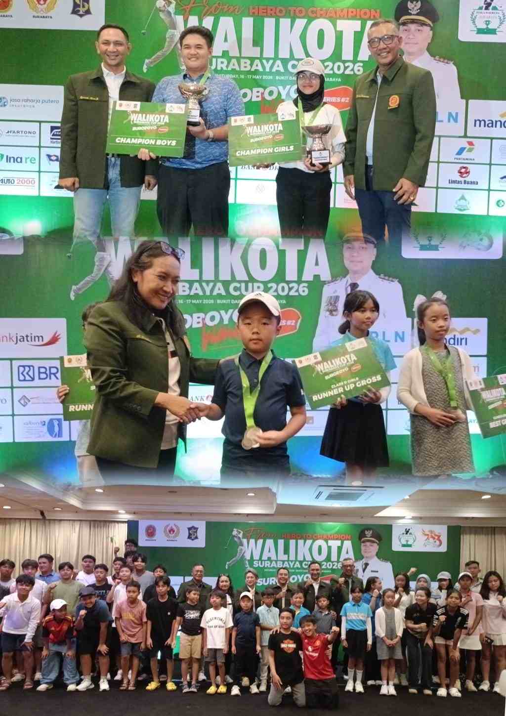 Turnamen Golf Wali Kota Surabaya Cup 2026 Jadi Panggung Regenerasi Atlet Golf Jawa Timur
